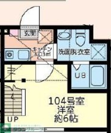 リアンスコートRSの物件間取画像